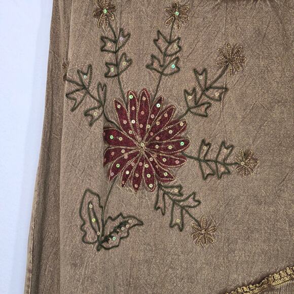 Anna Maxwell Sleeveless Dress With A Handkerchief Hem. Size 1X. - Picture 5 of 10